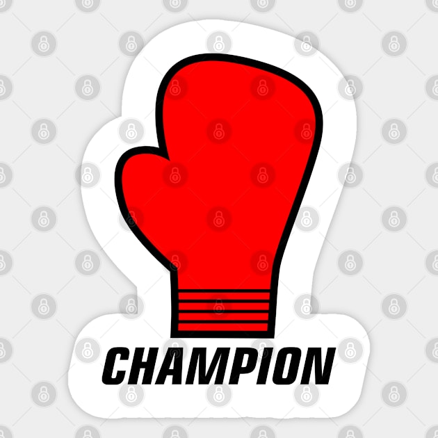 Athletic champion workout and gym tshirt for athletes. Sticker by Chandan